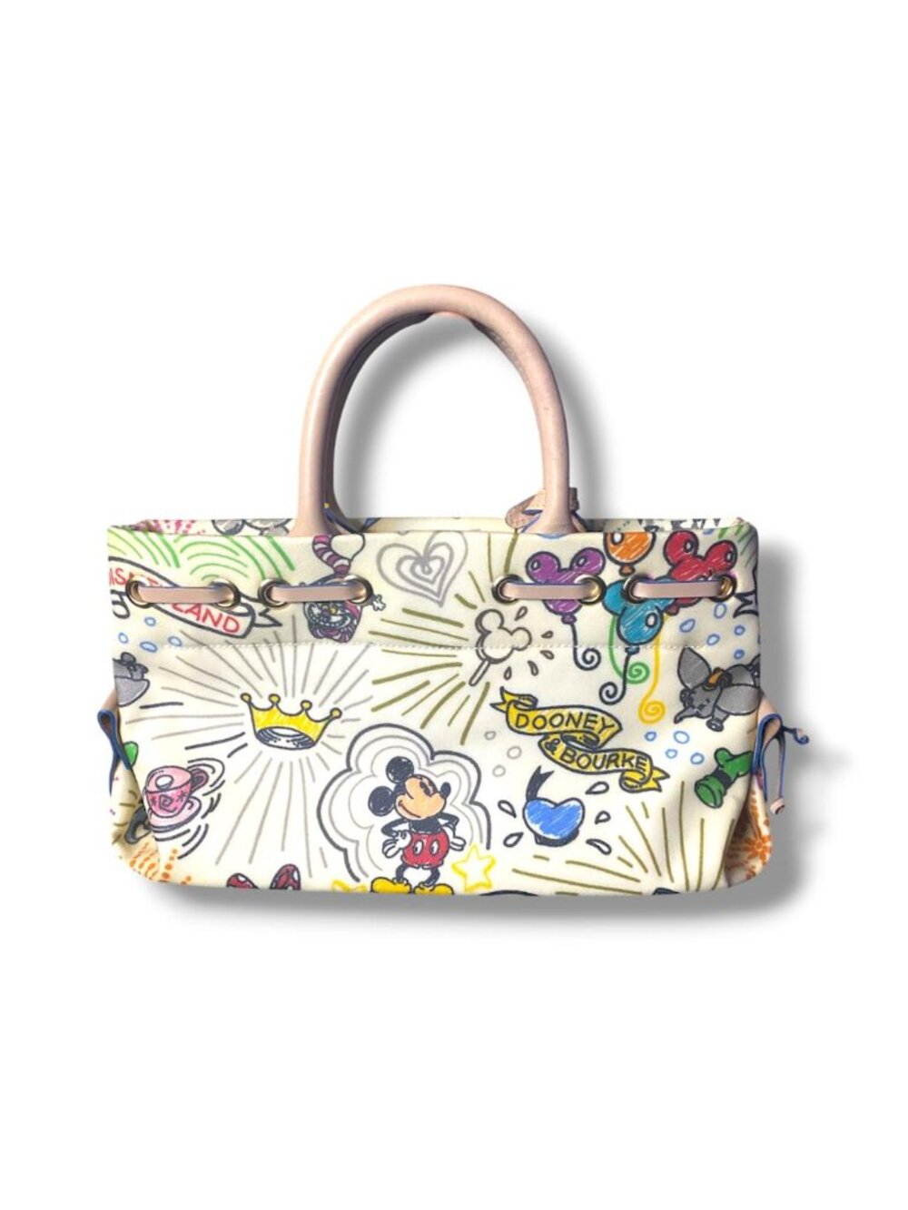DOONEY AND BOURKE - Disney Sketch Tassel Tote WALT DISNEY WORD - DISNEYLAND - Picture 4 of 9